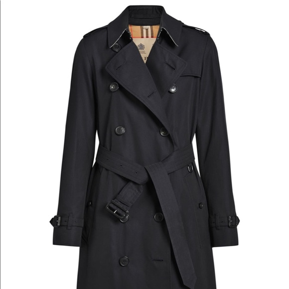poshmark burberry trench